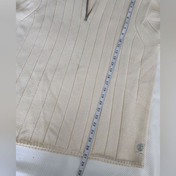 Ralph Lauren MFG POLO Jeans quarter zip up pullover sweater - Picture 4 of 15